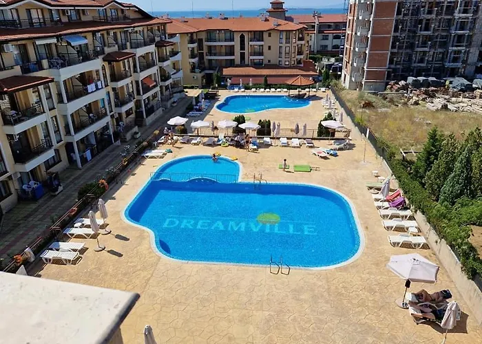 Aqua Dreams A4, Sveti Vlas , A Much Sought After Complex. 公寓 布尔加斯